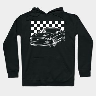 Ford Mustang Racing Hoodie